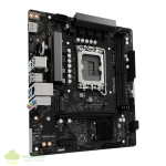 ASRock H810M-H Intel LGA1851 Micro ATX Motherboard - Black - Image 3