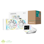 DeepCool LM240 ARGB 240mm AiO CPU Liquid Cooler - White