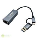 Gizzu High Speed Type-C/A to Gigabit Adapter Poly