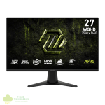 MSI MAG 275QF E20 27" WQHD 200Hz IPS Gaming Monitor