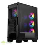 MSI MAG FORGE 130A Airflow ATX Gaming Chassis - Black - Image 5