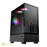 MSI PAG PANO M110A Micro-ATX Gaming Chassis – Black - Image 5
