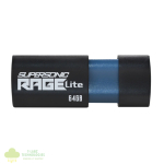 Patriot Rage Lite 64GB USB3.2 Flash Drive - Black