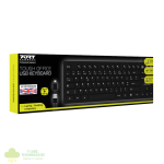 Port Connect Tough Office USB Keyboard - Black - Image 5