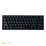 REDRAGON DRACONIC PRO Mechanical 61 Key|Bluetooth 5.0|RGB 9 Colour Modes|Rechargable Battery|Type-C Charging Cable Gaming Keyboard - Black