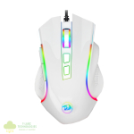REDRAGON GRIFFIN 7200DPI Gaming Mouse - White