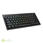 REDRAGON Horus Mini Pro 61Key Wireless Bluetooth Red Switch RGB Low Profile Gaming Mechanical Keyboard - Black - Image 4