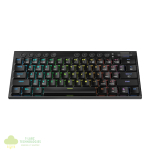 REDRAGON Horus Mini Pro 61Key Wireless Bluetooth Red Switch RGB Low Profile Gaming Mechanical Keyboard - Black - Image 5