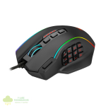 REDRAGON PERDICTION 4 12400DPI RGB MMO Ergo Gaming Mouse - Black - Image 2