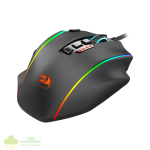 REDRAGON PERDICTION 4 12400DPI RGB MMO Ergo Gaming Mouse - Black - Image 3