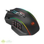 REDRAGON PERDICTION 4 12400DPI RGB MMO Ergo Gaming Mouse - Black - Image 4