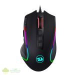 REDRAGON PREDATOR 4000DPI RGB Ergo Gaming Mouse - Black