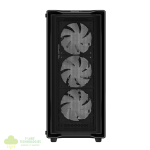 DeepCool CC560 MESH V2 ATX Mid Tower Airflow Gaming Chassis – Black - Image 2
