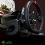 PXN V10 Ultra 270/900° 3.2nm Direct Drive USB Steering Wheel with Hall Effect Dual Pedals - Image 2