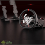 PXN V10 Ultra 270/900° 3.2nm Direct Drive USB Steering Wheel with Hall Effect Dual Pedals - Image 4