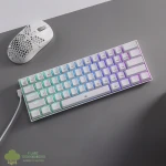 REDRAGON DRAGONBORN Wired Mechanical Keyboard RGB67Key Design - White - Image 6