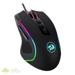REDRAGON PREDATOR 4000DPI RGB Ergo Gaming Mouse - Black - Image 2