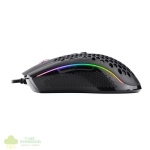 REDRAGON STORM 12400DPI 7 Buttons|Ergonomic Design|P3327 Optical Sensor|Lightweight Body|RGB Backlit gaming Mouse - Black - Image 4
