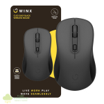 WINX CLICK Easy 1600DPI 2.4GHz Wireless Mouse - Black