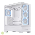 Asus A31 PLUS Mid Tower ATX Chassis - White - Image 2