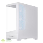 Asus A31 PLUS Mid Tower ATX Chassis - White - Image 5
