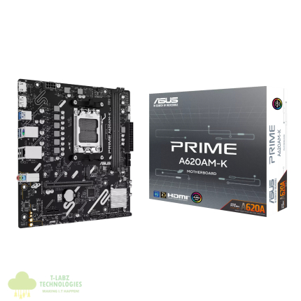 Asus PRIME A620AM-K AM5 M-ATX Motherboard