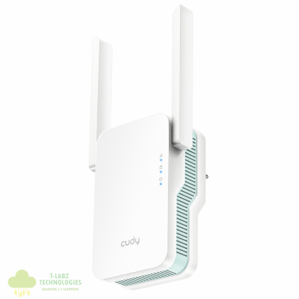 Cudy AX1500 Dual-Band Wi-Fi 6 Range Extender (Wall Plug)-White