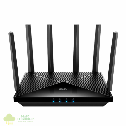 Cudy BE6500 Wi-Fi 7 Dual-Band Router with 2.5Gb WAN-Black