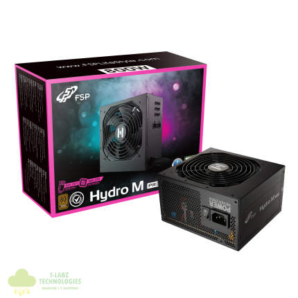 FSP Hydro M Pro 800W 80PLUS Bronze Gen5 Semi-modular Power Supply