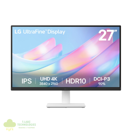 LG UltraFine 27" 4K UHD IPS Monitor - White