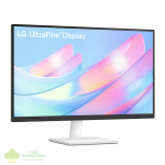LG UltraFine 27" 4K UHD IPS Monitor - White - Image 3