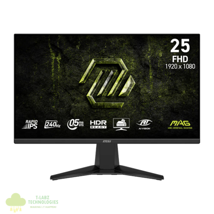 MSI MAG 255F X24 25″ FHD 240Hz IPS Gaming Monitor
