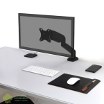 PORT Monitor Arm VESA Single Screen - Black - Image 5