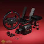 PXN VD4 Direct Drive Sim Racing Wheel – PD-HM Dual Pedal – Z8 Clamp Bundle - Image 7