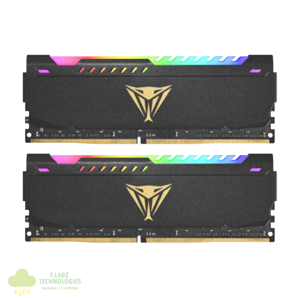 Patriot Vipersteel 16GB KIT (2x8GB) 3600MHz DDR4 Desktop Gaming Memory RGB