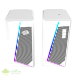 Redragon GS20W ANVIL 3W 2.0 RGB Stereo Desktop PC Speakers - White - Image 4