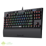 Redragon K588 RGB Pro BROADSWORD TKL Mechanical Wired Gaming Keyboard - Black - Image 2