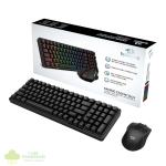 Redragon S162 RGB 3-Mode Wireless Mechanical Gaming Keyboard and Mouse Combo - Black - Image 8
