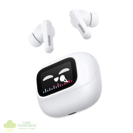 UGREEN EchoBuds Magic Wireless (In-Ear Earphones)–White