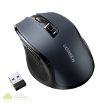 UGREEN MU006 2.4GHz Wireless Optical Mouse – Black - Image 2