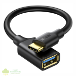 UGREEN Type-C to USB-A Adapter (Male to Female, 15cm)– Black