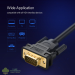 UGREEN VG101 VGA Male to Male Cable 1.5M - Image 6