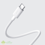 Xiaomi 3A Braided USB Type-C to USB Type-C Cable 1M - White - Image 3