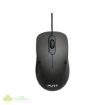 Port Professional Wired Black Mouse