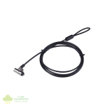 Port T-Bar Keyed Cable Security Lock