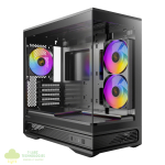 Antec C2M ARGB Compact Micro-ATX Gaming Chassis - Black