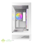 Antec C2M ARGB Compact Micro-ATX Gaming Chassis - White - Image 2