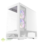 Antec C2M ARGB Compact Micro-ATX Gaming Chassis - White - Image 3