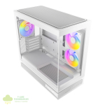 Antec C2M ARGB Compact Micro-ATX Gaming Chassis - White - Image 4