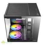 Antec VCX10M ARGB Micro-ATX | ITX Mini-Tower Gaming Chassis - Black - Image 4